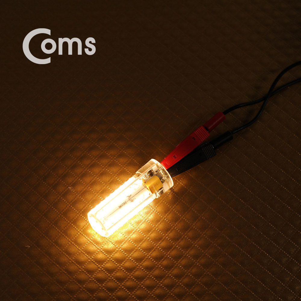 Coms LED 램프, 무극성 12V / 7W - 주황색