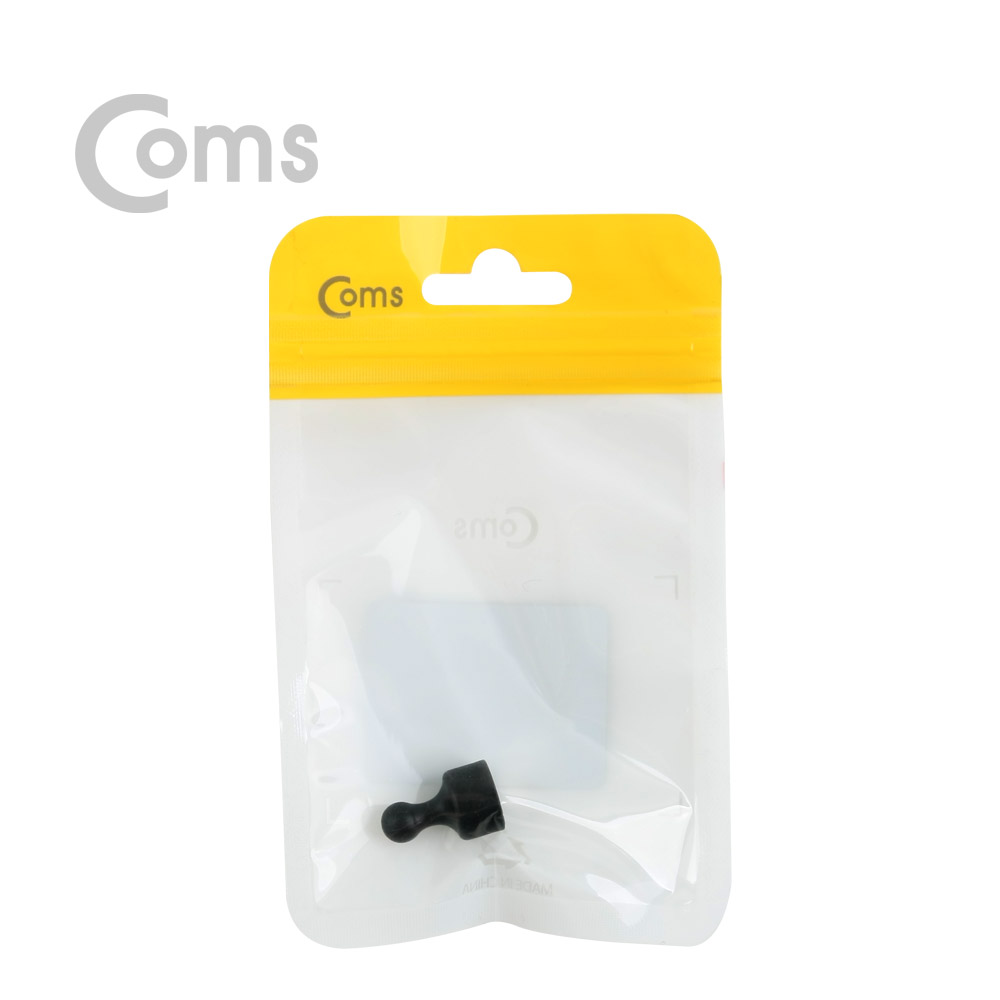 Coms 자석(체스형)-메모지 고정, Black/마그네틱