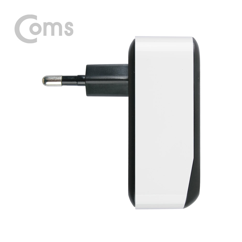 Coms 전원 USB 2 Port 멀티 충전기(White)/ QC 3.0 1Port / 고속충전 / 퀵차지 지원