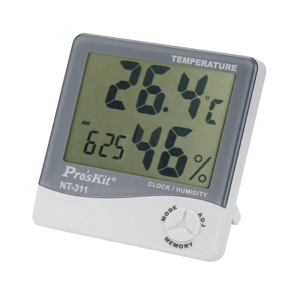 Prokit 온도계(습도측정), -10 ~ 55 ℃
