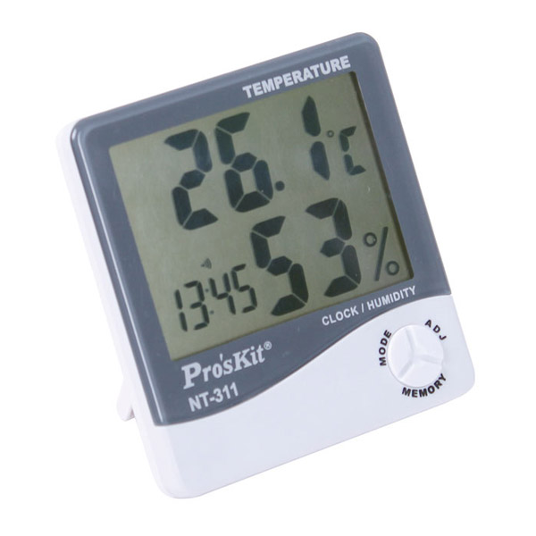 Prokit 온도계(습도측정), -10 ~ 55 ℃