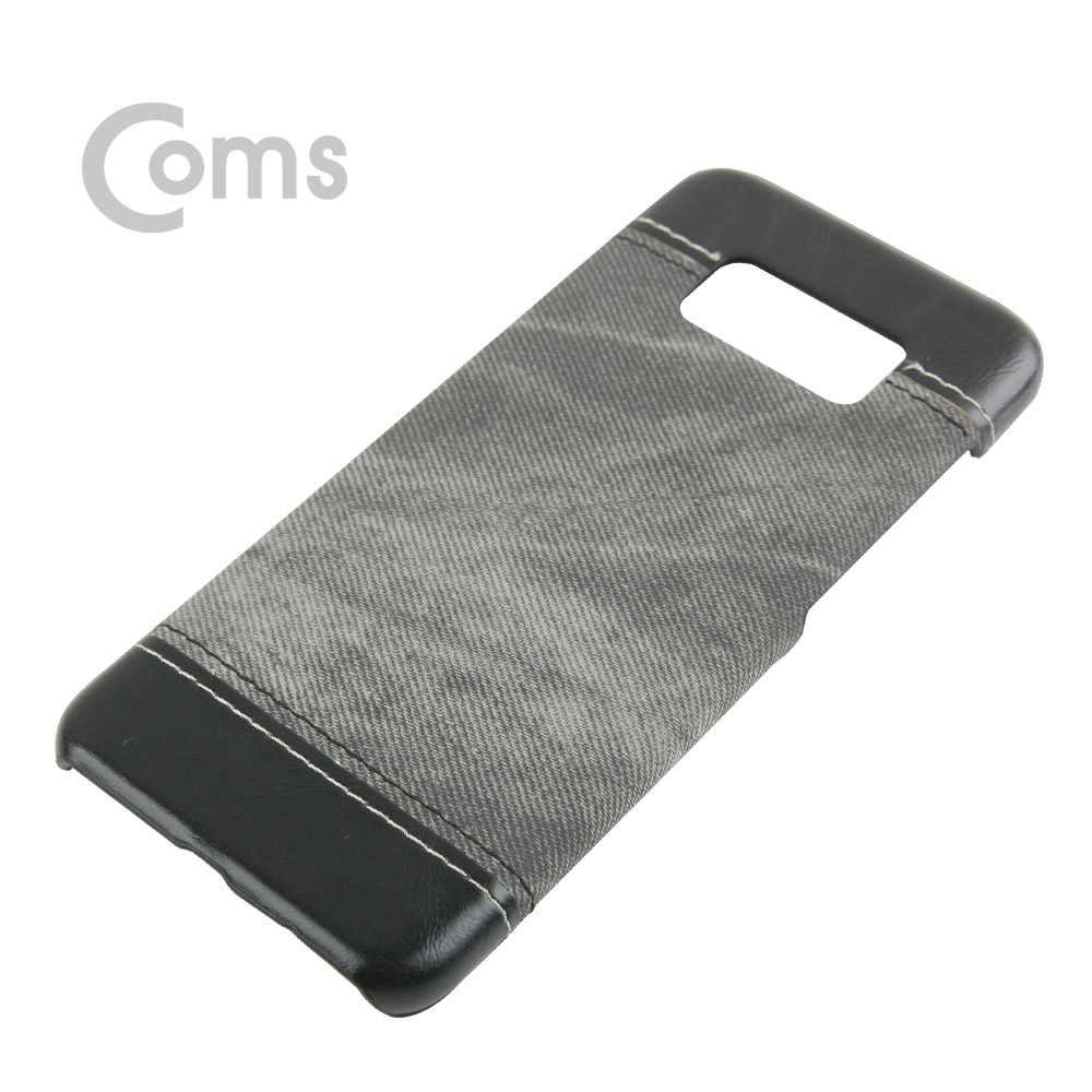 Coms 스마트폰 케이스(Jean Pad), Gray / 갤럭시S8용
