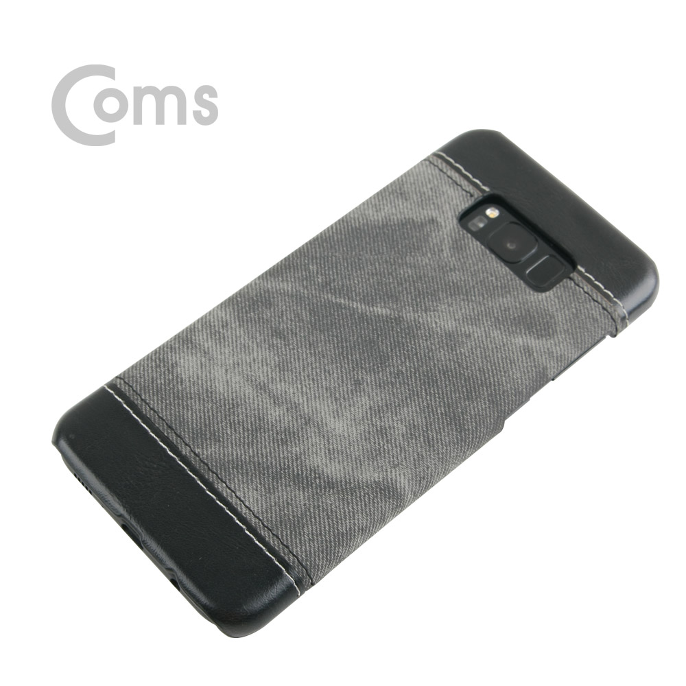 Coms 스마트폰 케이스(Jean Pad), Gray / 갤럭시S8 Plus 용
