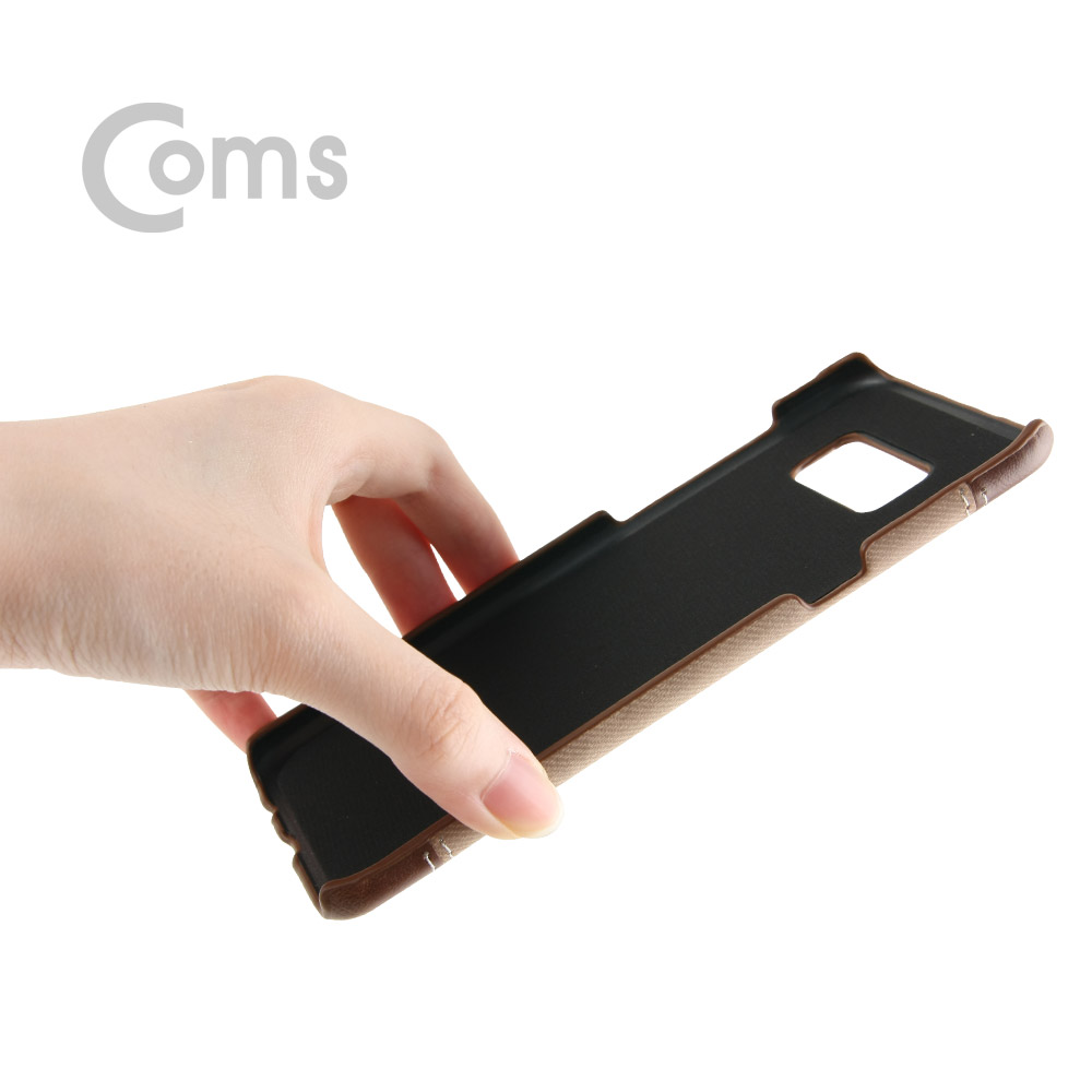 Coms 스마트폰 케이스(Jean Pad), Brown / 갤럭시S8 Plus용