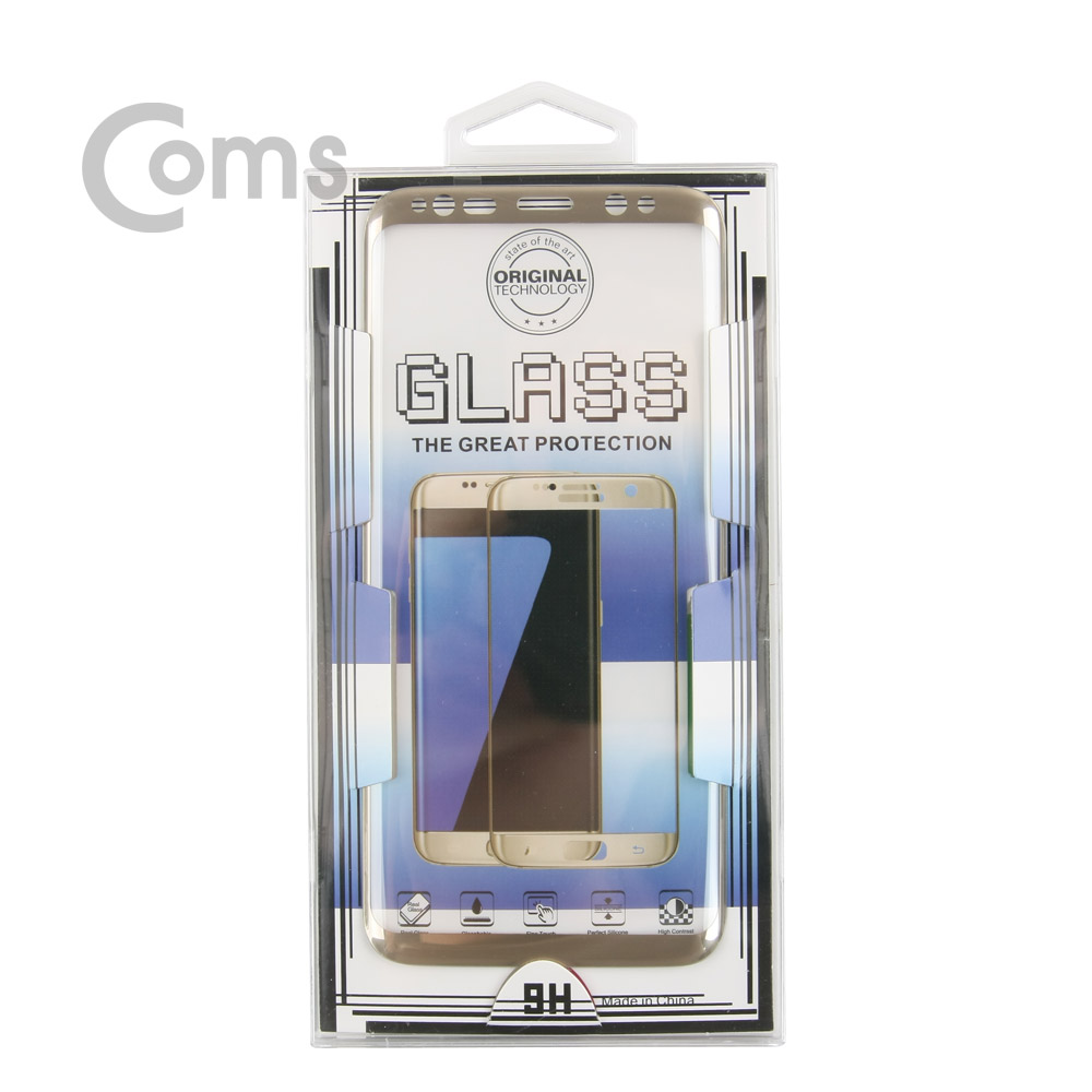 Coms 스마트폰 보호필름(갤럭시S8) Gold/갤럭시