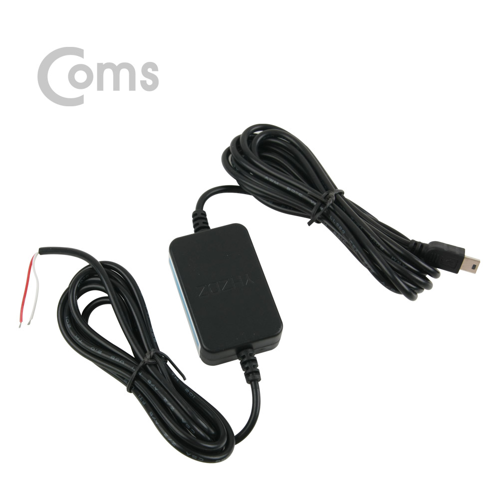 Coms 차량용 전원 변환 케이블 / Box Kit, Mini 5P