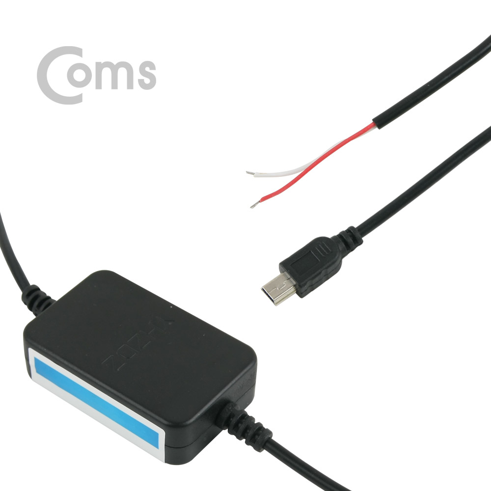 Coms 차량용 전원 변환 케이블 / Box Kit, Mini 5P