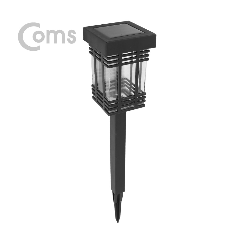 Coms 태양광 LED 정원등 / 가든램프(2 SMD LED/White) 플라스틱 / LED 램프