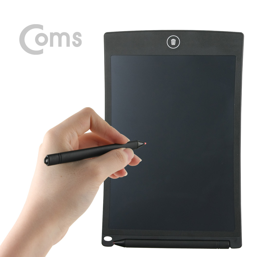 Coms 메모보드 8.5형 LCD/전자노트/전자 메모패드/전자칠판/친환경