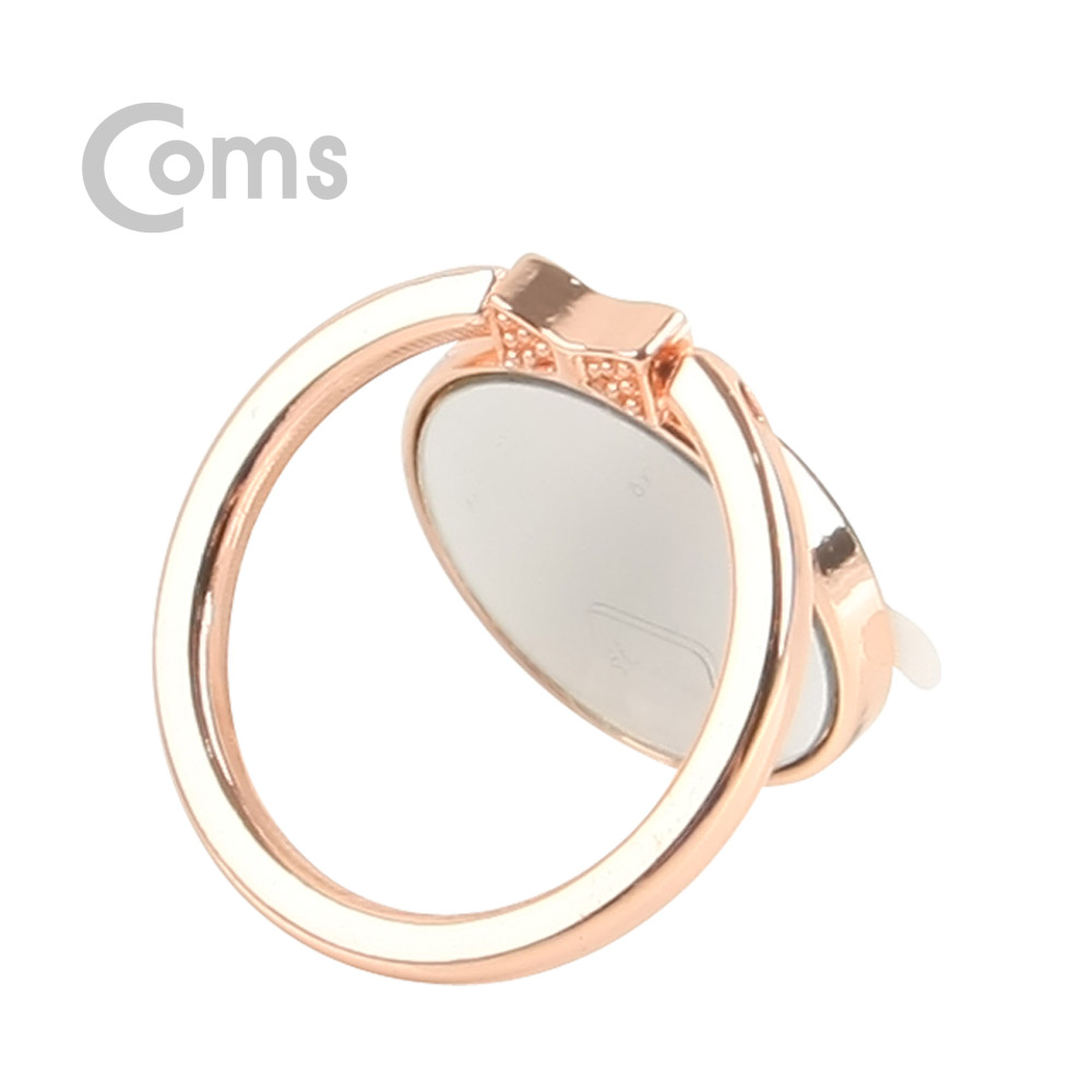 Coms 스마트폰 링 홀더/핑거링, 후면부착, 리본 / 거울장착