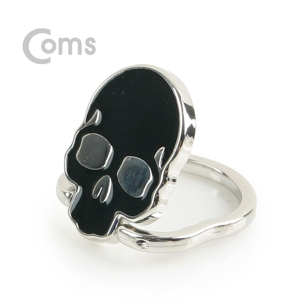 Coms 스마트폰 링 홀더/핑거링, 후면부착, 스컬(해골)