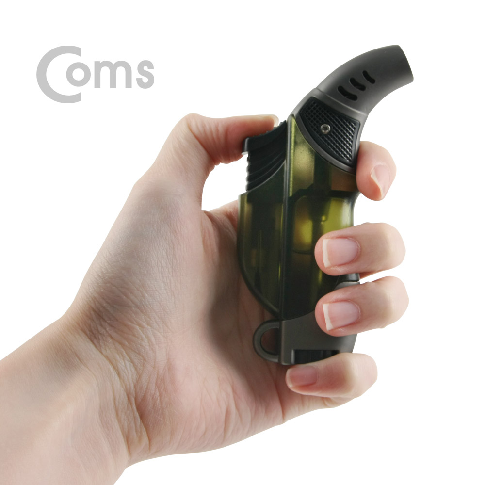 Coms TM 미니 가스 토치/XING 1구(곡선형)