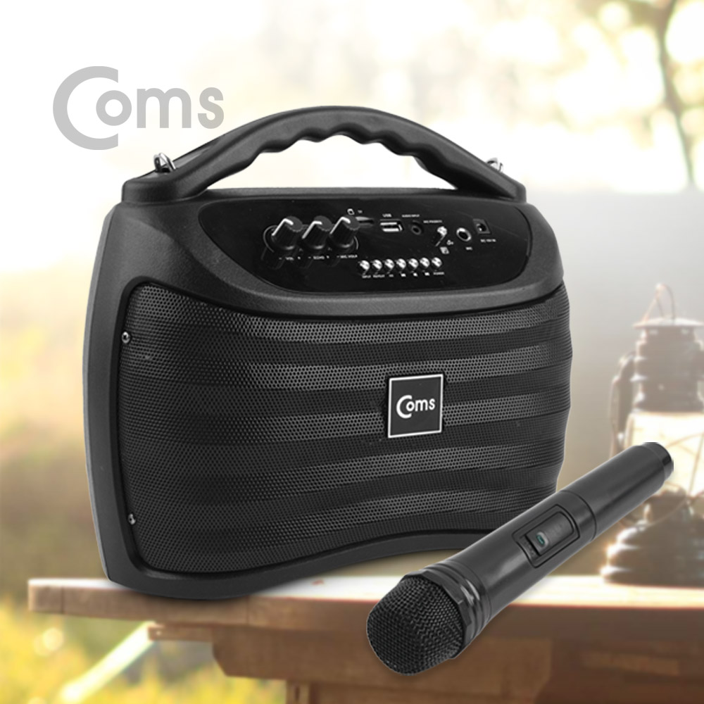 Coms 무선 마이크(KY201 / KY202 전용) 검정