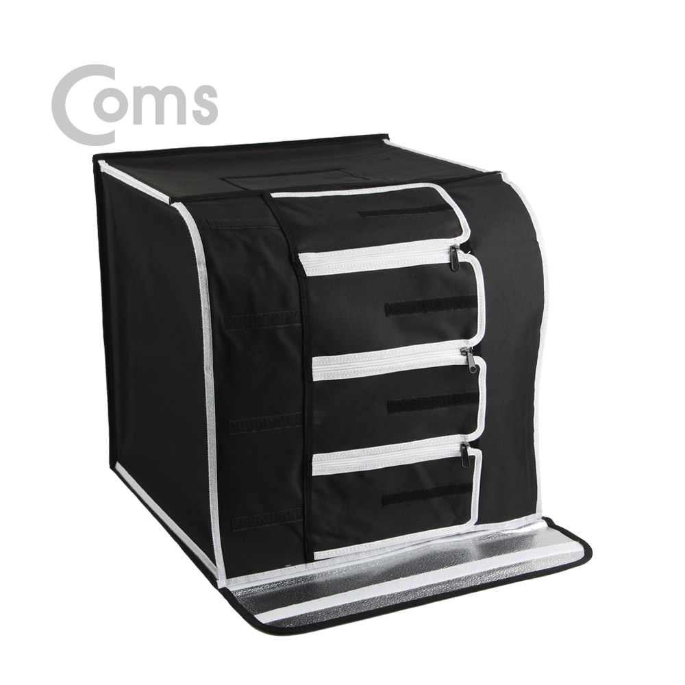 Coms 휴대용 미니 촬영스튜디오(소) 45x45 /제품촬영/귀금속/소품촬영용/포토박스/국내생산품