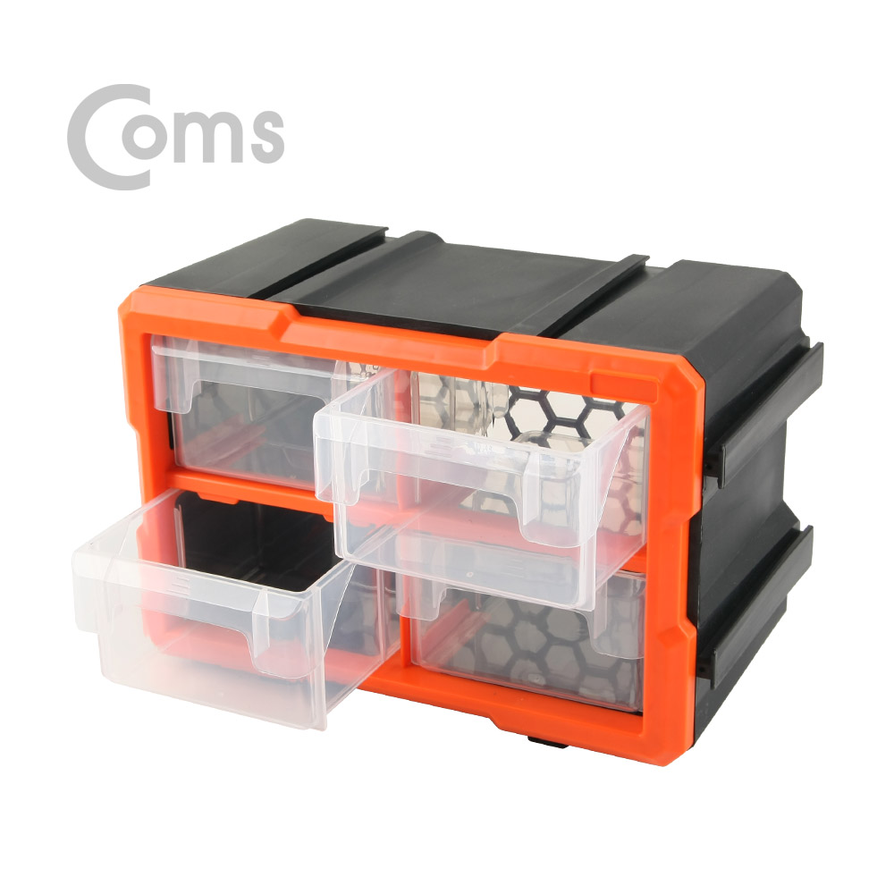 Coms 다용도 PVC 수납함 / 1개 낱개판매용