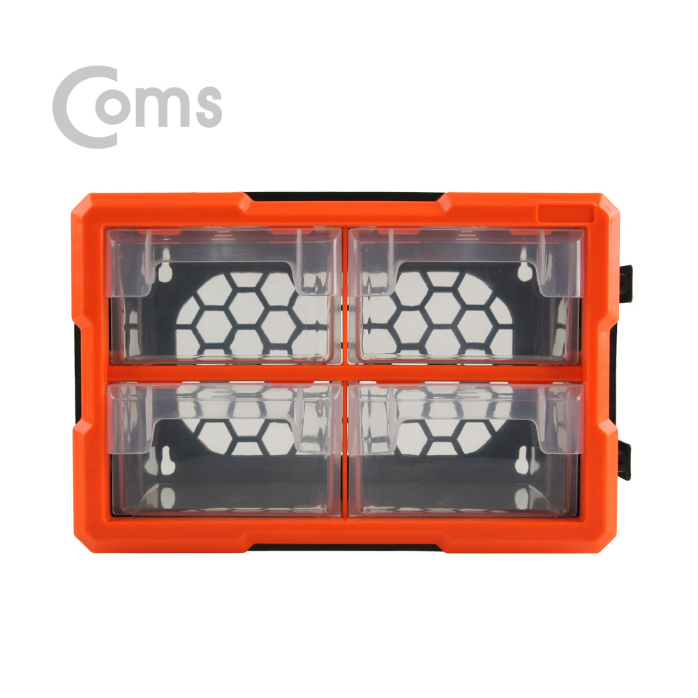Coms 다용도 PVC 수납함 / 1개 낱개판매용
