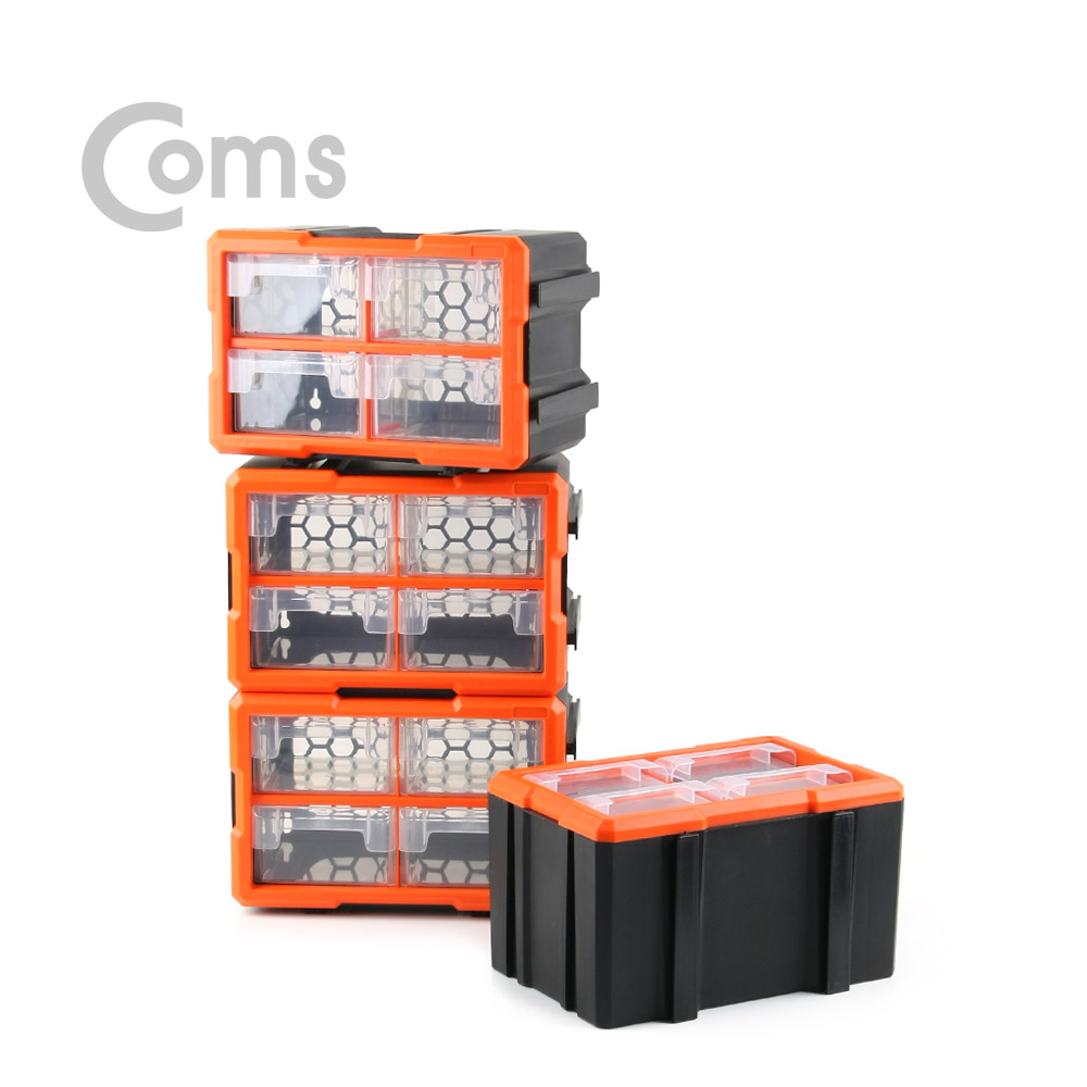 Coms 다용도 PVC 수납함 / 1개 낱개판매용