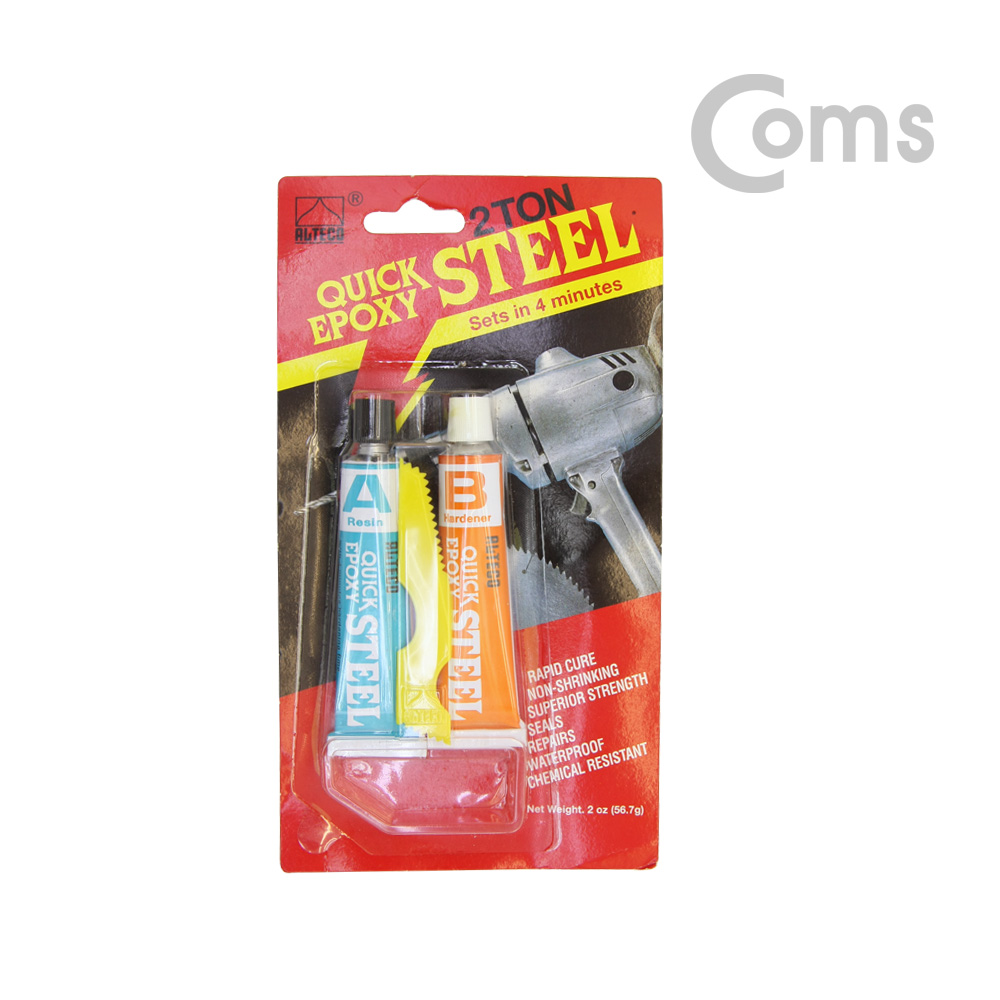 Coms 알테코 에폭시 튜브 스틸 접착제