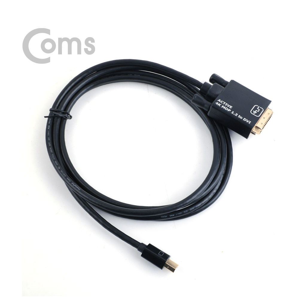 Coms 디스플레이 포트(Mini) to DVI 케이블 2M/DisplayPort/DP