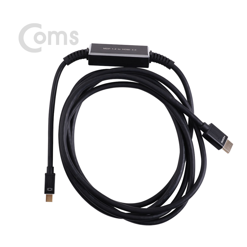 Coms Mini 디스플레이 포트 to HDMI 케이블 3M / Mini DP 1.2/HDMI 2.0