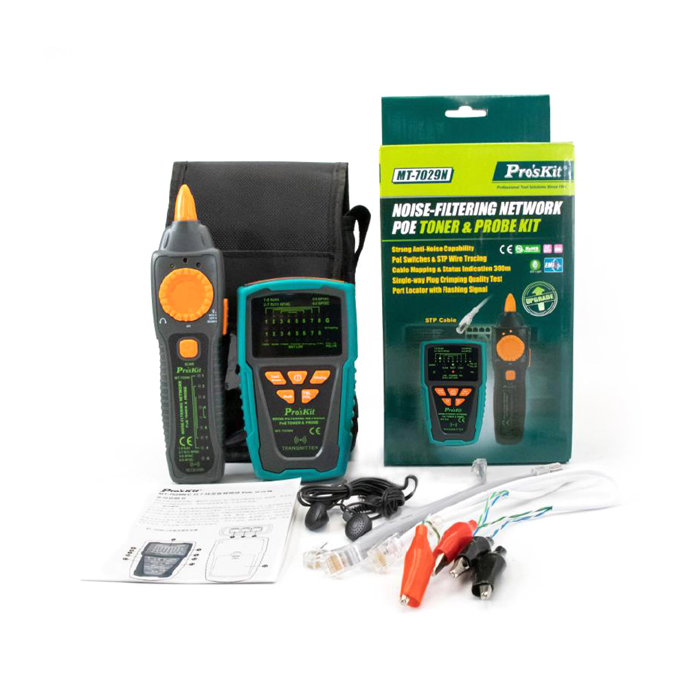 PROKIT 프로브 킷/다기능 테스터기/ LAN/전화선/비접촉 전압검출