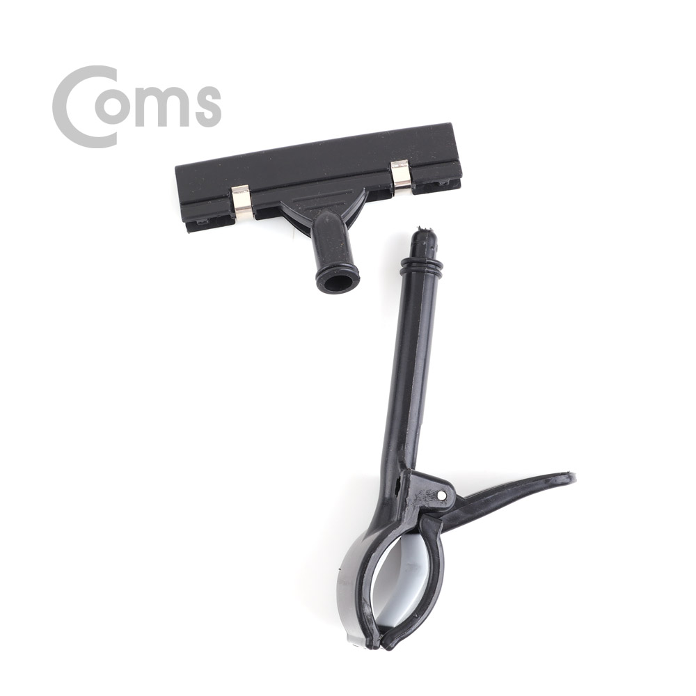 Coms 클립 고정집게 Black / 디스플레이 집게 / 쇼클립