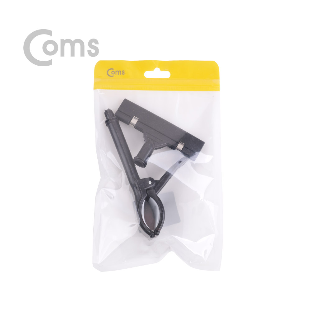 Coms 클립 고정집게 Black / 디스플레이 집게 / 쇼클립