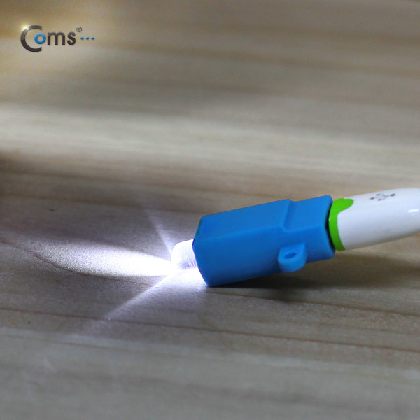 Coms USB LED 램프, Blue (Micro USB B/F형)