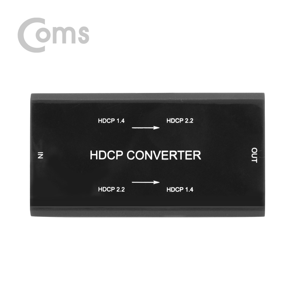 Coms HDMI 컨버터(HDMI to HDMI) HDCP 변환( 1.4 to 2.2 / 2.2 to 1.4 )