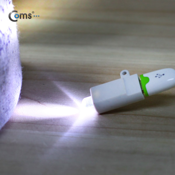 Coms USB LED 램프, White (Micro USB B/F형)