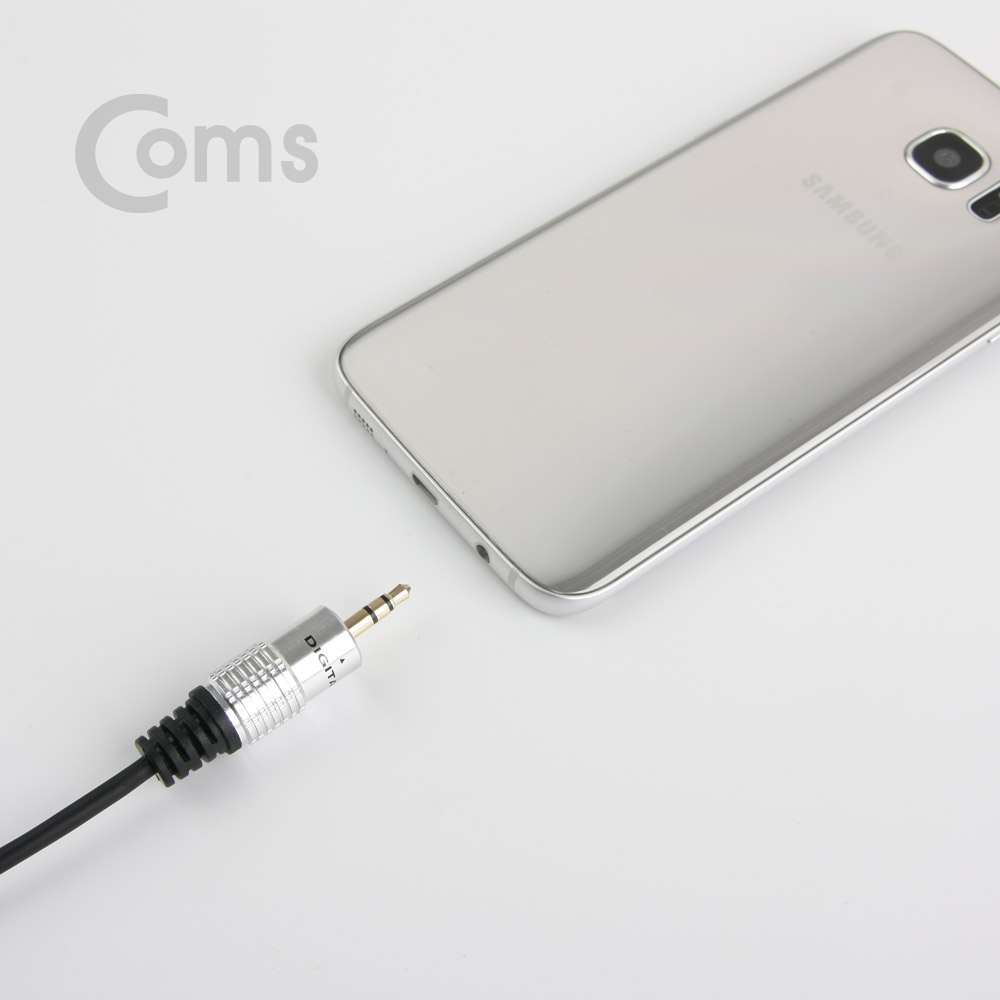 Coms 스테레오 케이블 (3.5M/6.5M) 1.8M 메탈/Stereo