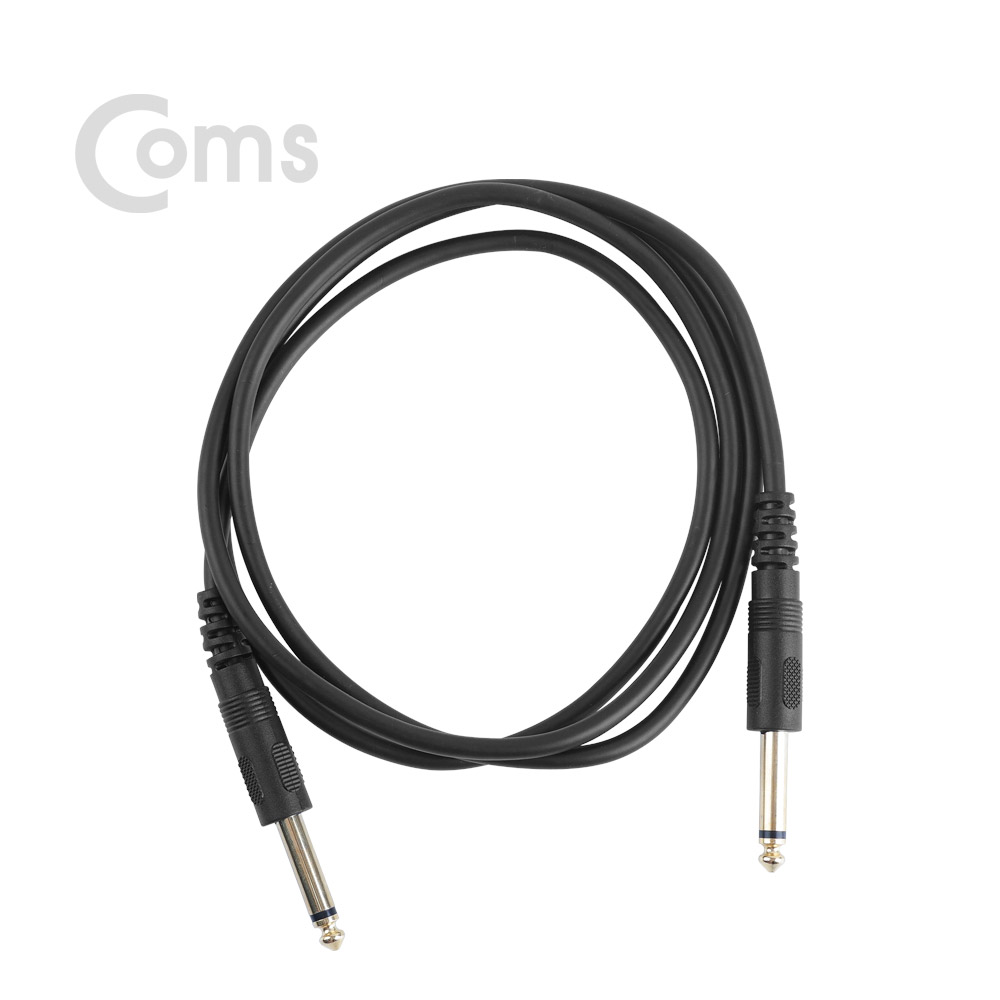 Coms 모노/Mono 케이블(6.5mm-M/M) 1.5M/Mono