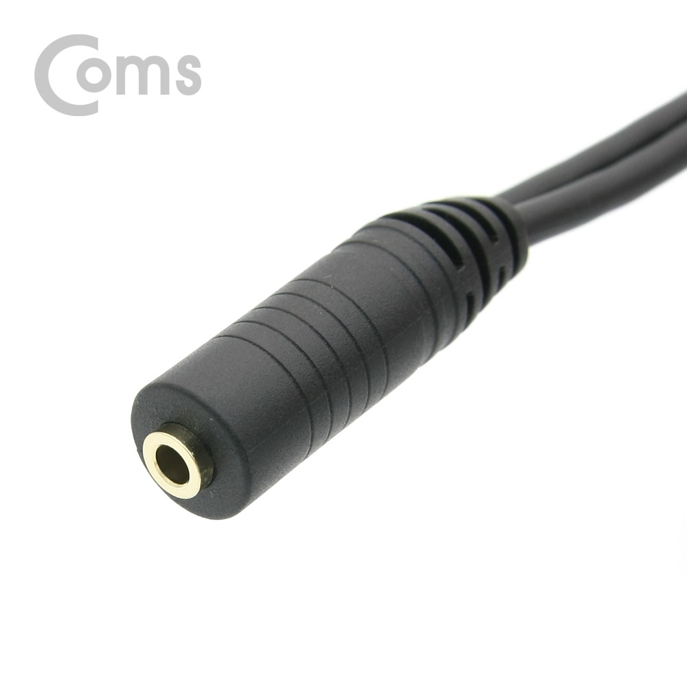 Coms 모노 케이블 Y형 1.5M (3.5F/6.5Mx2)/Mono