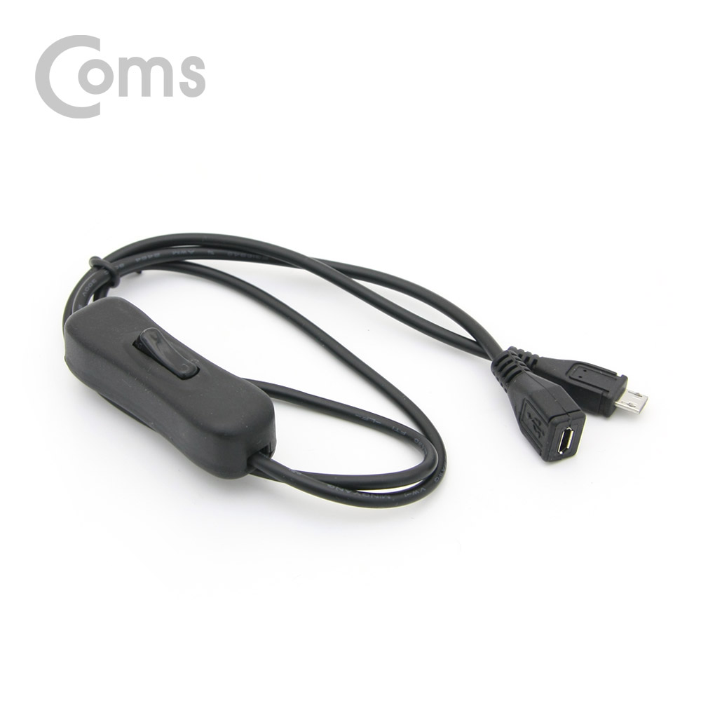 Coms Micro USB 전원 스위치 Micro 5P M/F