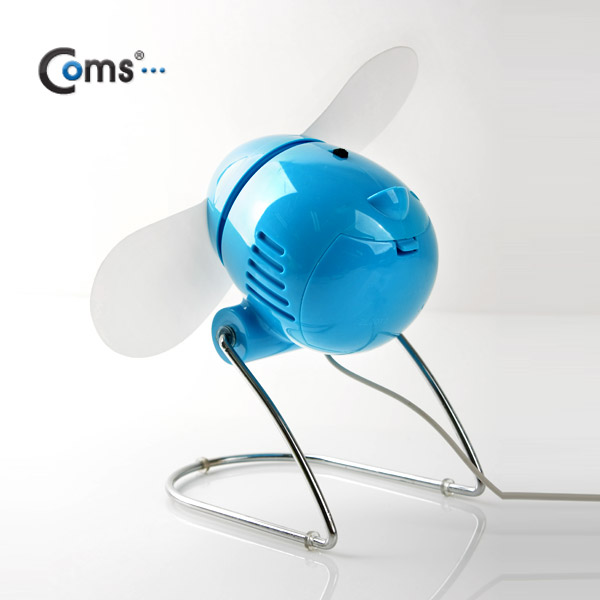 Coms USB 선풍기(프로펠러형), Blue / evn2
