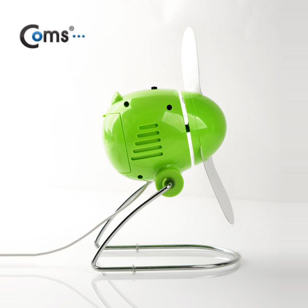 Coms USB 선풍기(프로펠러형), Green / evn2