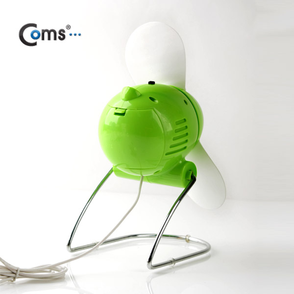 Coms USB 선풍기(프로펠러형), Green / evn2