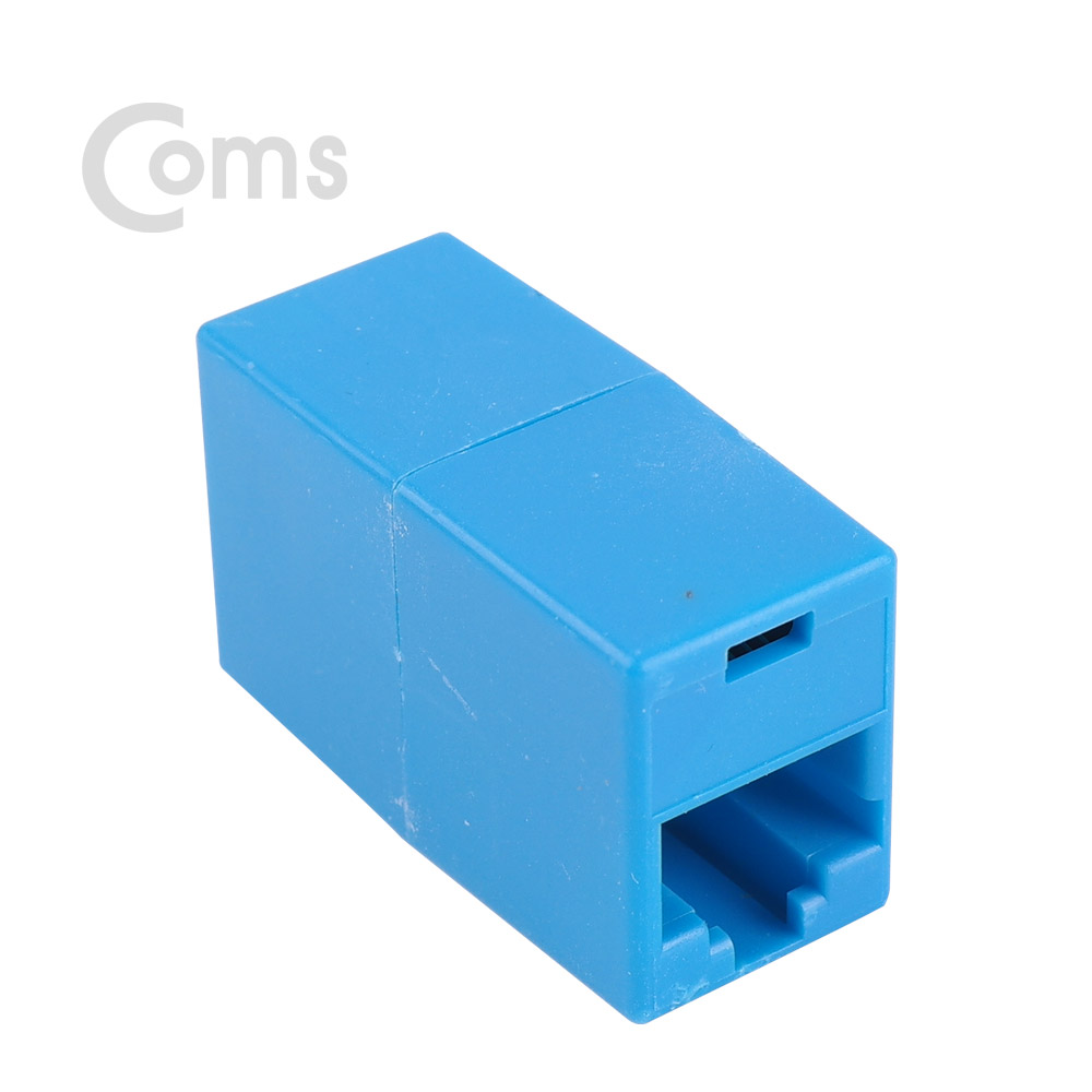 Coms 커플러(RJ45) I형 8P8C, 일반/벌크 Blue