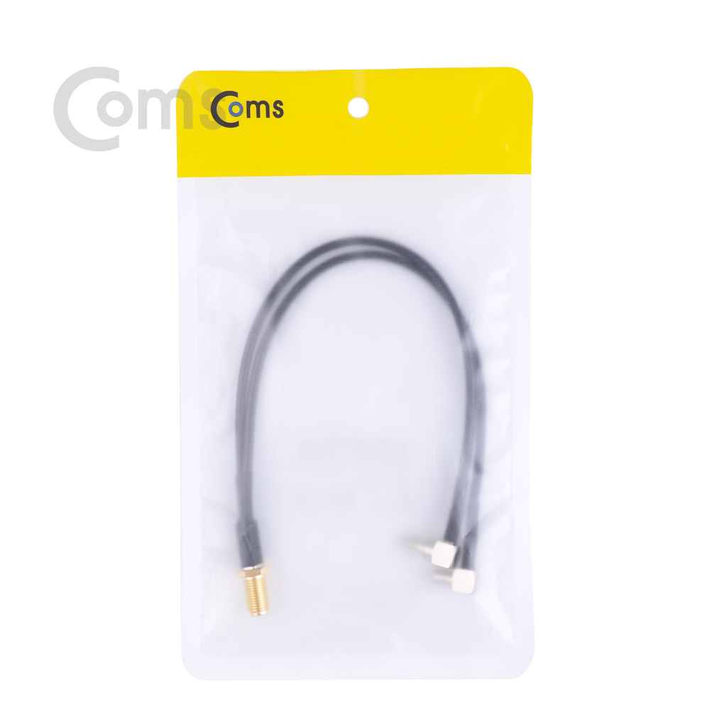 Coms 안테나 변환 케이블 Y형 20CM/SMA(F) + RG174(M) + TS9(M)