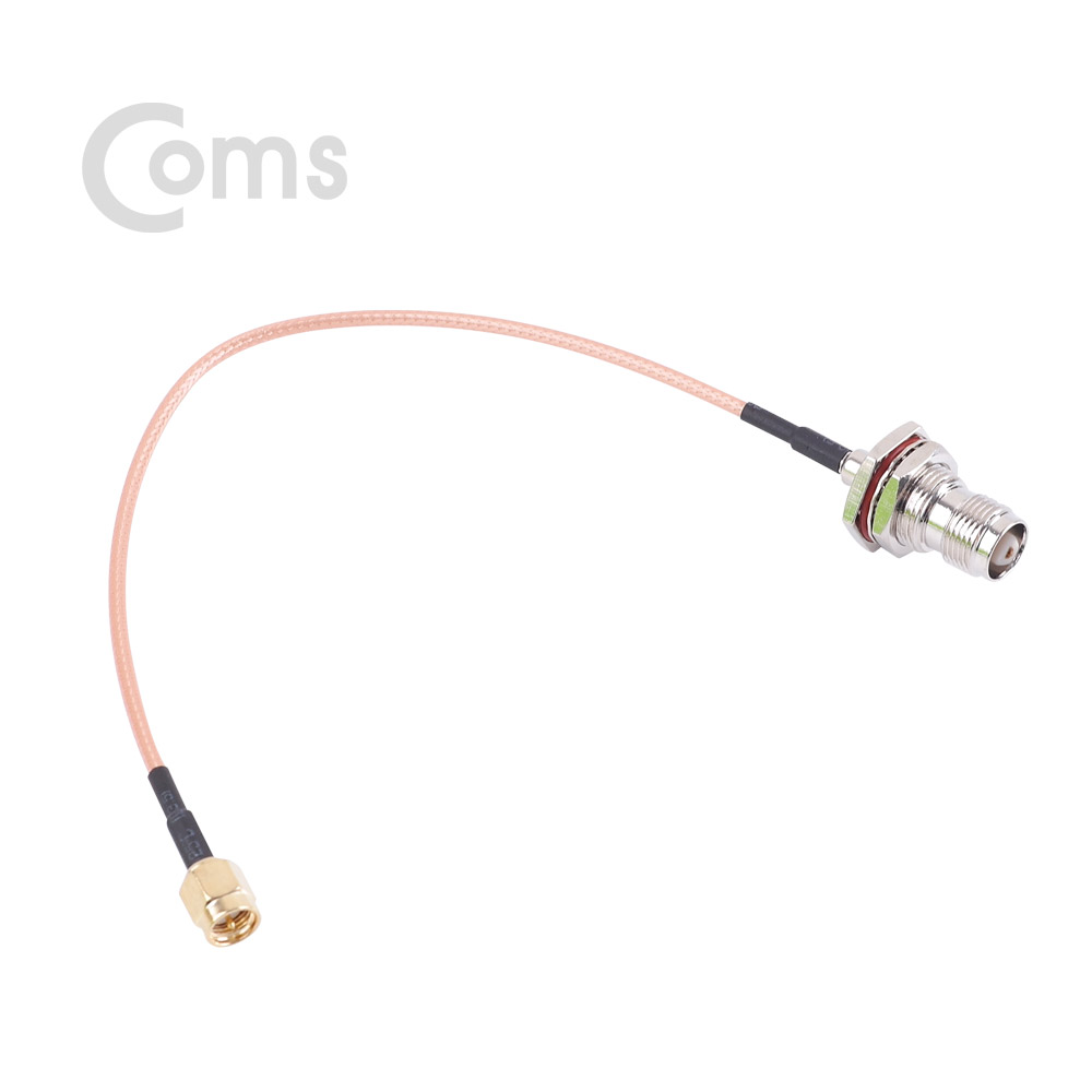 Coms 안테나 변환 케이블 SMA(M) to RP-TNC(F) 20CM
