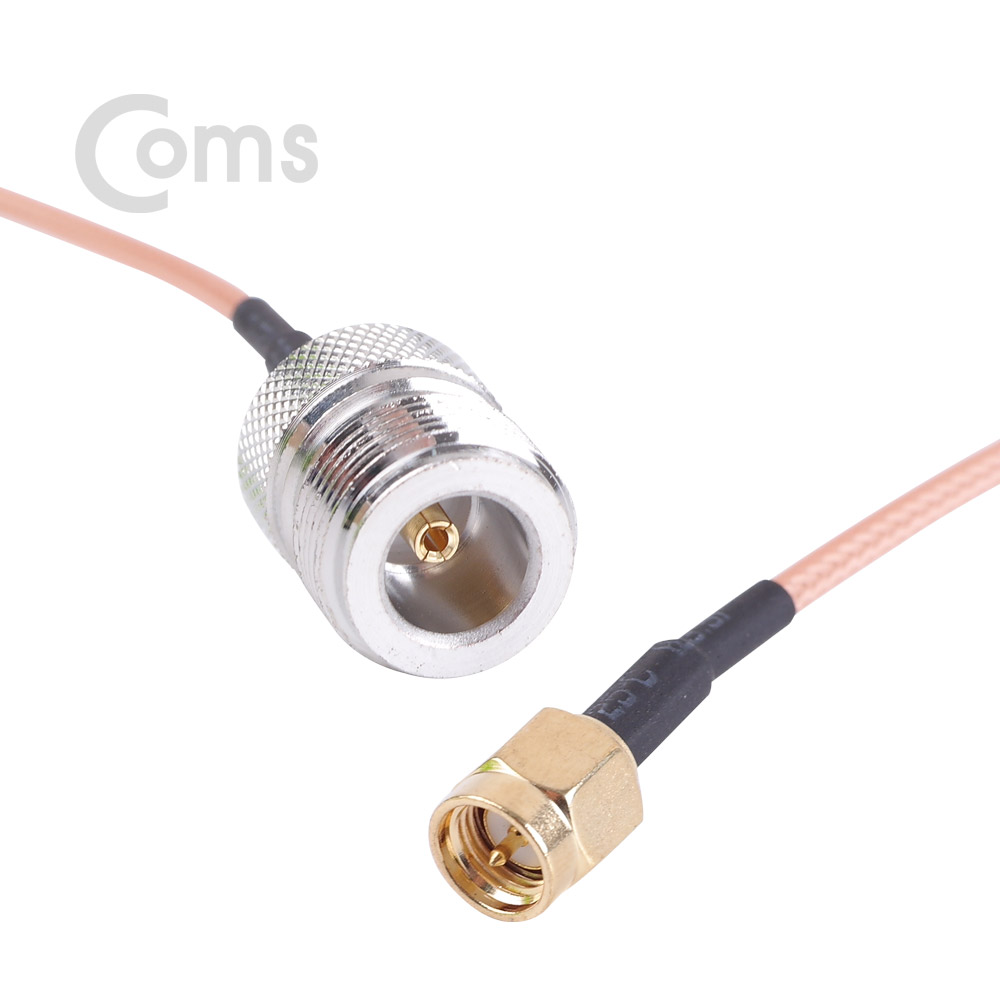 Coms 안테나 변환 케이블 SMA(M) to N(F) 20CM