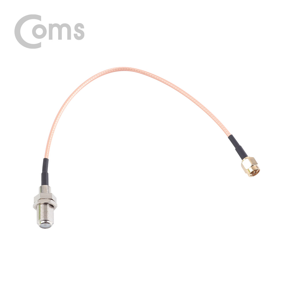 Coms 안테나 변환 케이블 SMA(M) to RF(F) 20CM