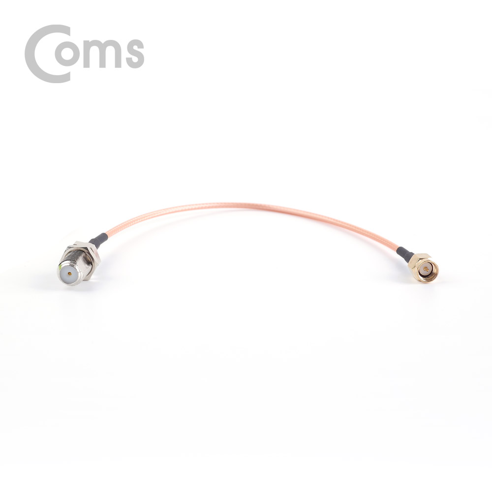 Coms 안테나 변환 케이블 SMA(M) to RF(F) 20CM