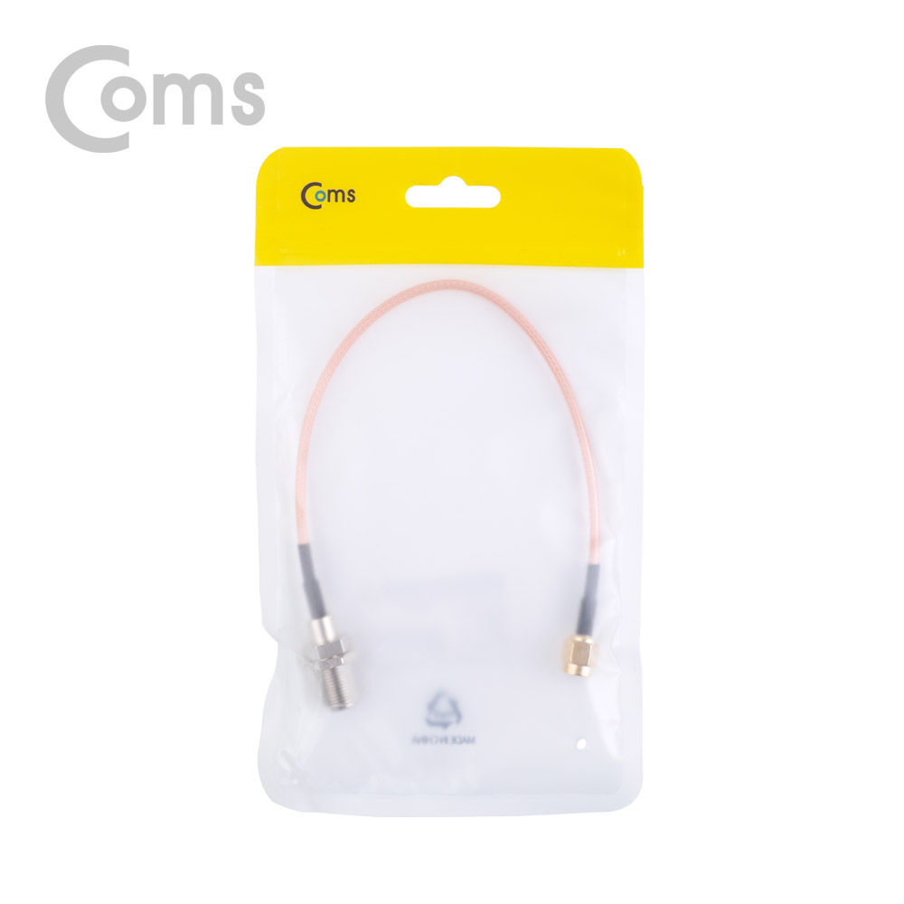 Coms 안테나 변환 케이블 SMA(M) to RF(F) 20CM