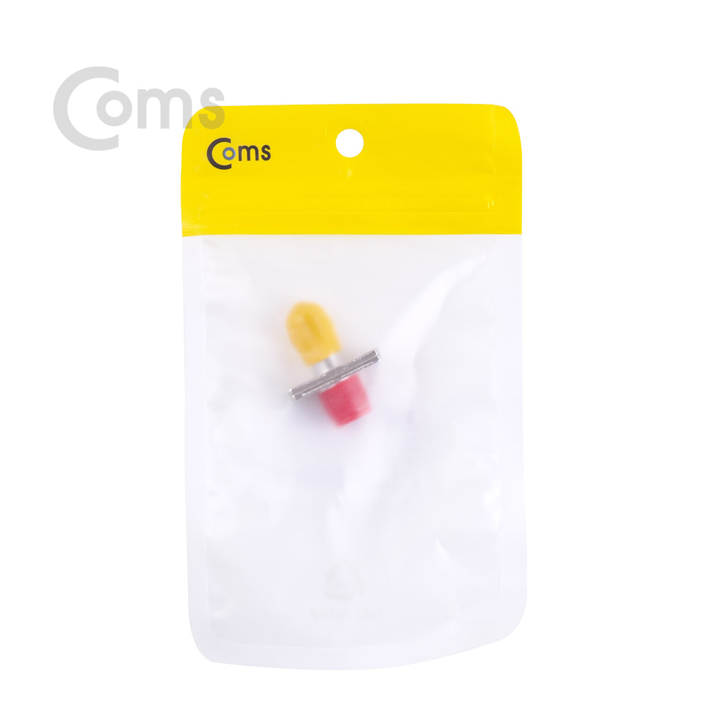 Coms 광패치코드 커플러, Red cap/ ST-FC 타입