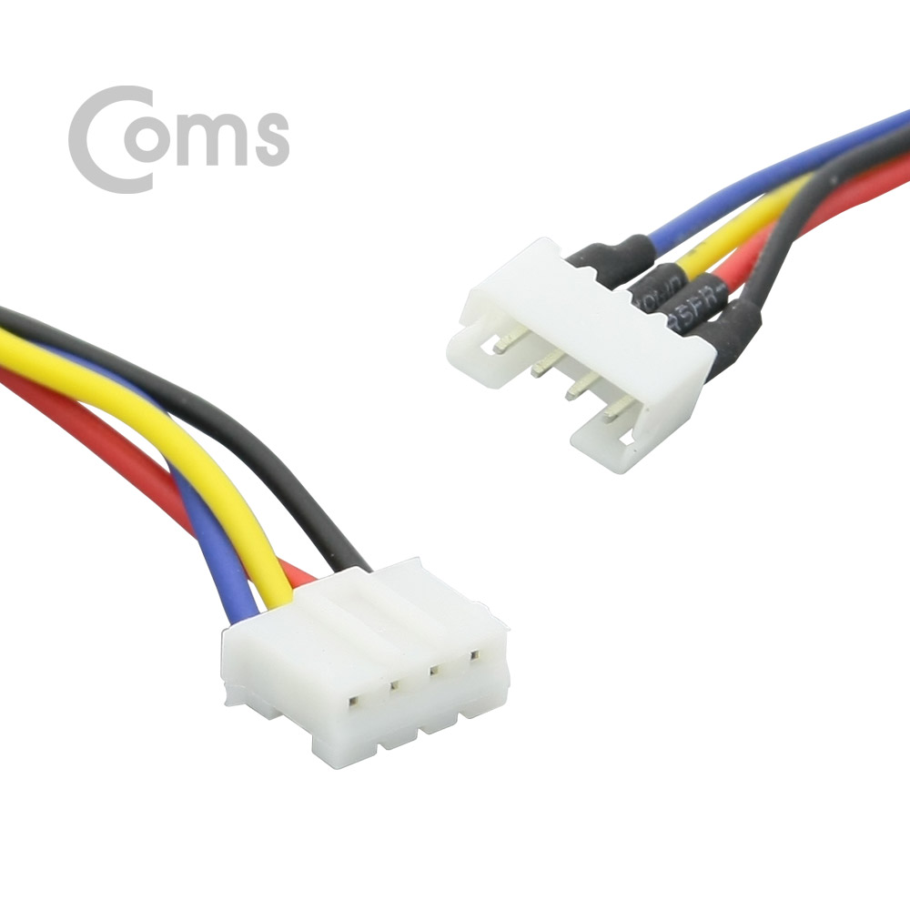 Coms 쿨러 케이블 4P(F)/4P(M) 10cm, 저항