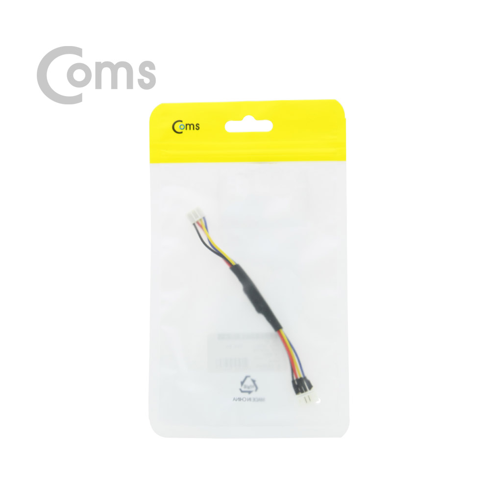 Coms 쿨러 케이블 4P(F)/4P(M) 10cm, 저항