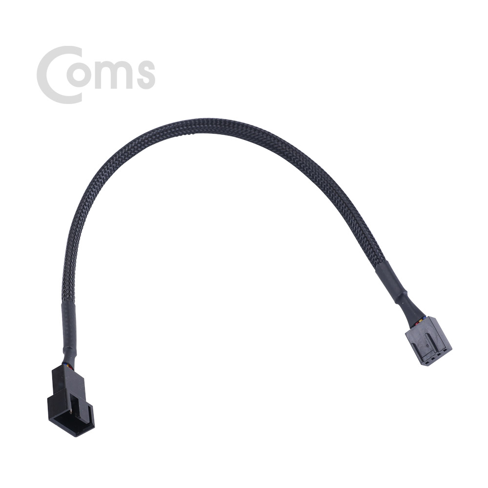 Coms 쿨러 케이블 4P(F)/4P(M) 25cm