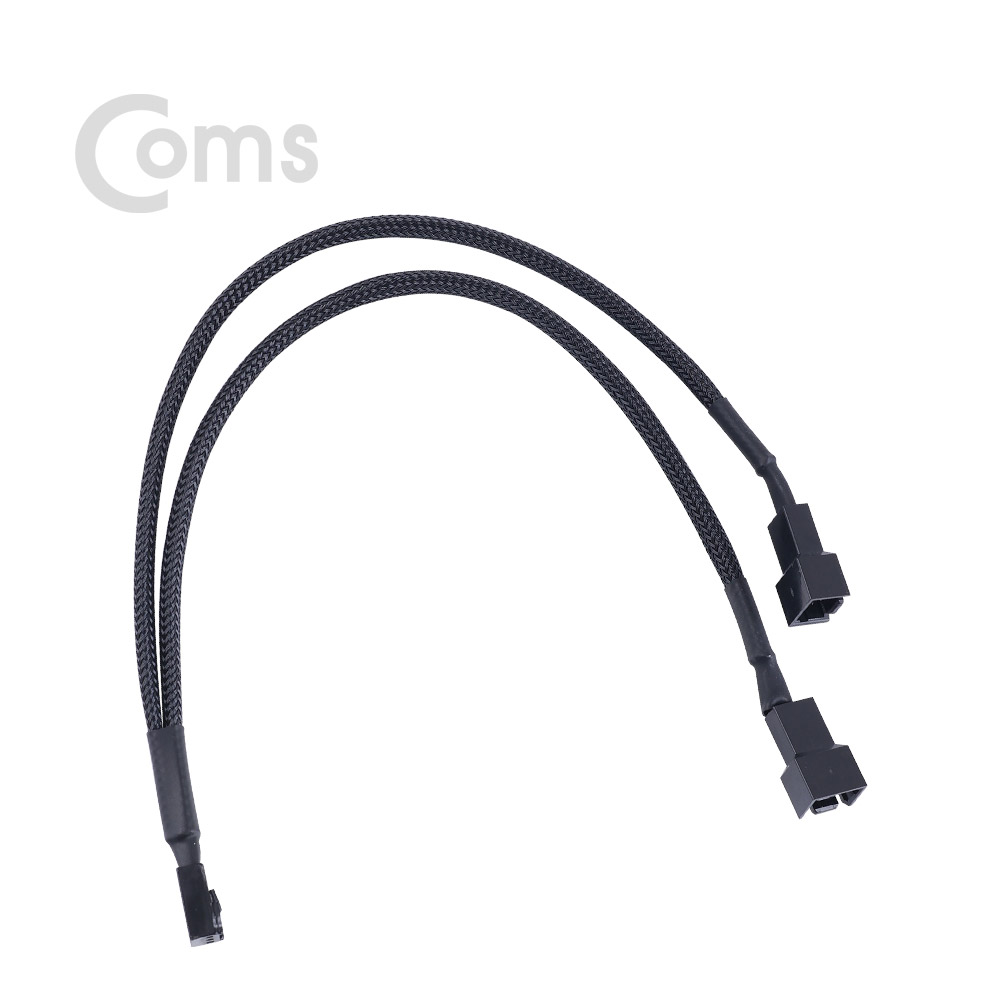 Coms 쿨러 케이블 3P Y형, 메쉬망사보호관
