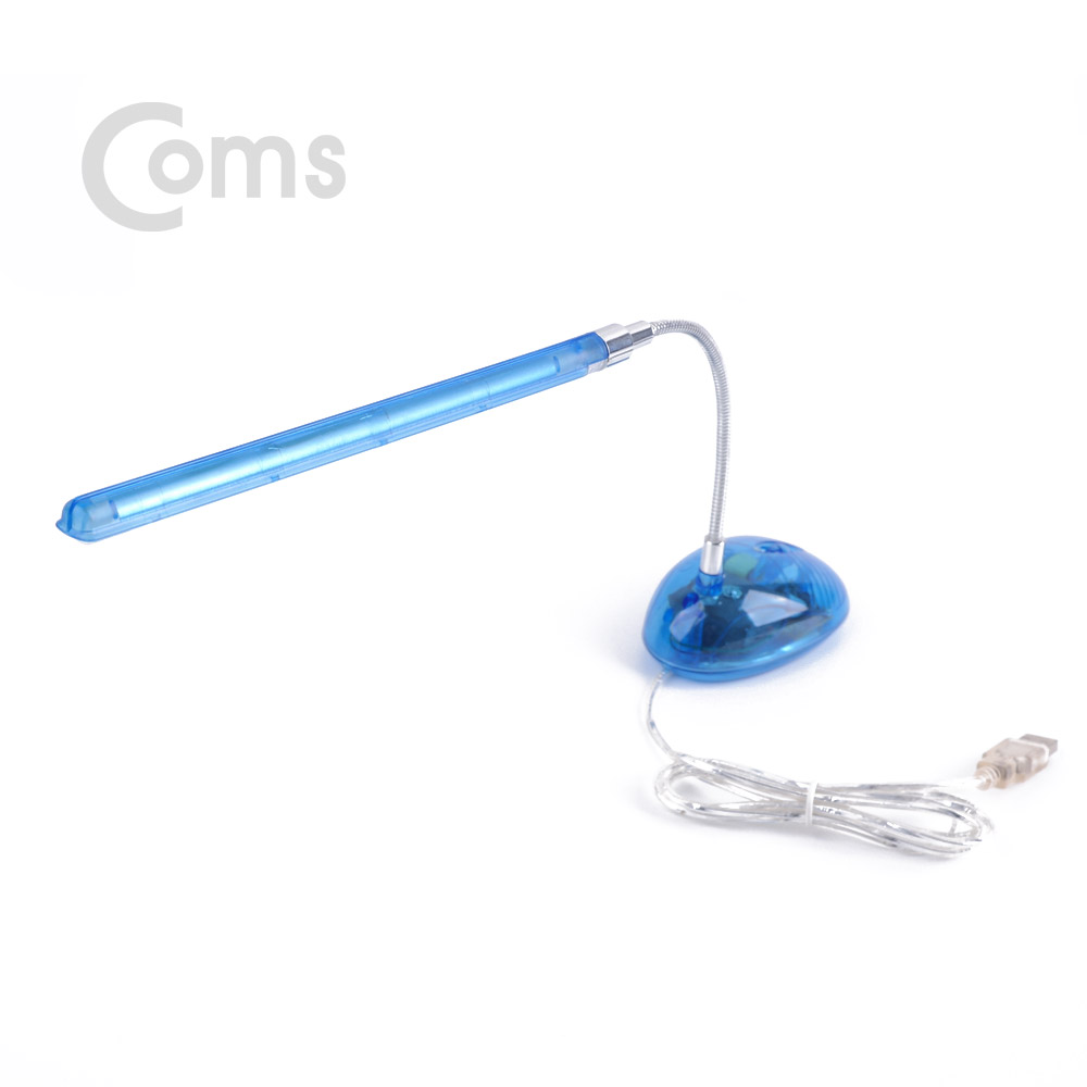 Coms 스탠드형 USB 형광램프 (형광등 / L26B / 일자형)